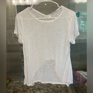 Lululemon 🍋 Loop Around Tee in White Size 6